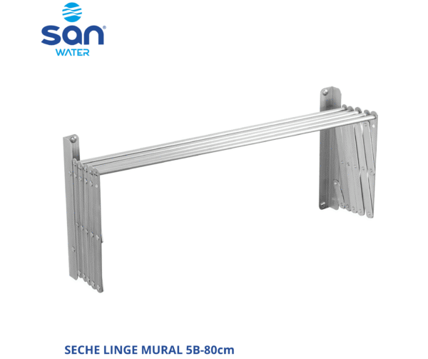 SECHE LINGE MURAL 5B -80CM – Image 2