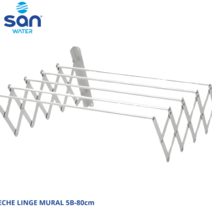 SECHE LINGE MURAL 5B -80CM